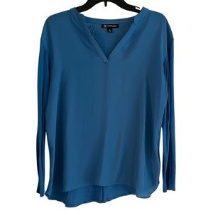 INC blue tunic